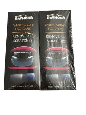 Rayhong Nano Spray Magic Spray for Cars. 2 pieces